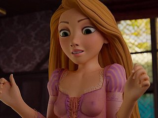 Rapunzel com os pes Disney Nobles