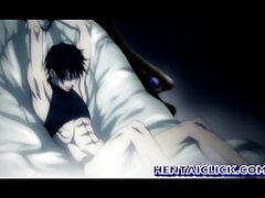 Gebunden junge Anime Homosexuell wird heiß sexed