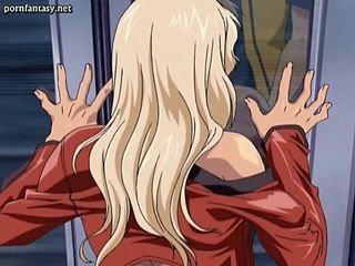 schöne anime blonde bekommt gefingert Feature